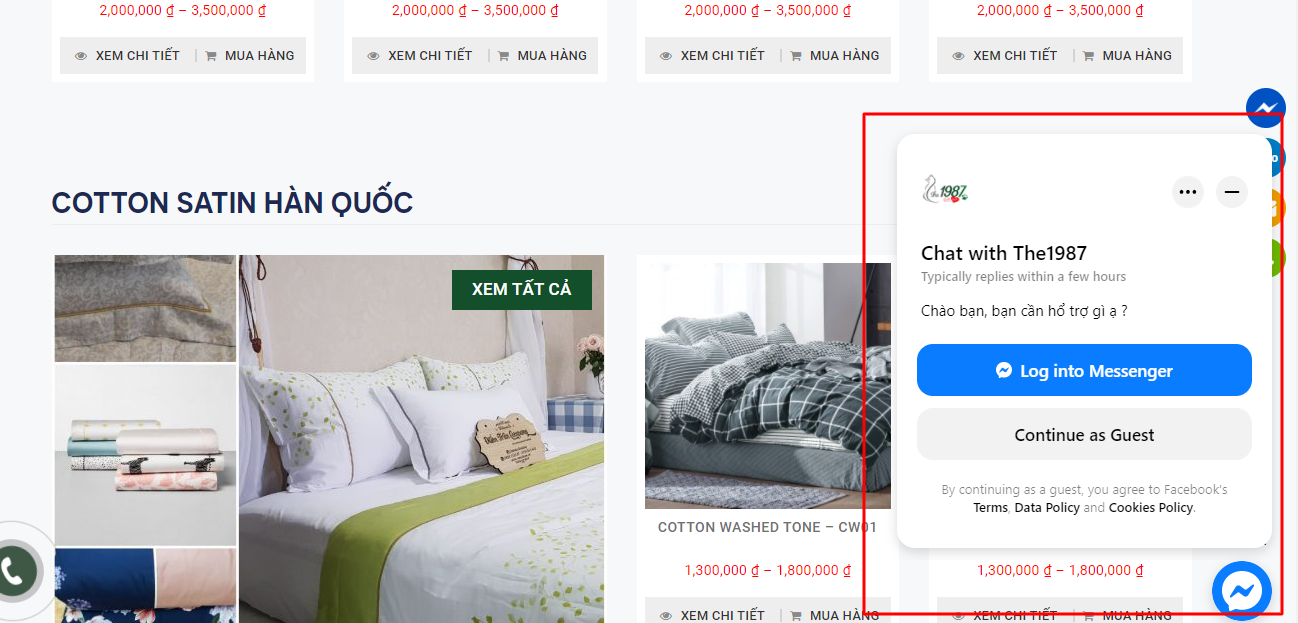 Hướng dẫn cách chèn mã nhúng Chat Facebook Messenger mới nhất